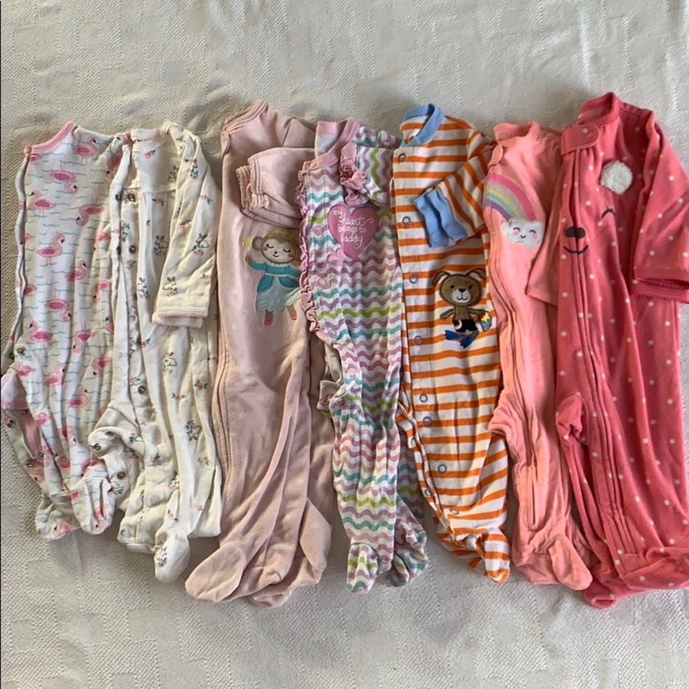 6 month baby girls lot - 30 pieces
